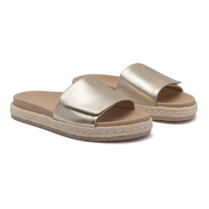ABEO Metallic Woven Isle Slide - Size 9